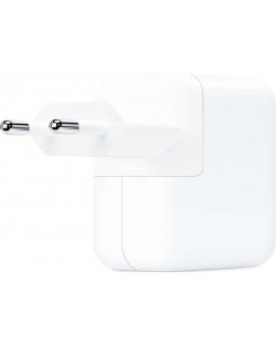 Зарядно устройство Apple - Power Adapter, USB-C, 30W, бяло