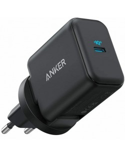 Зарядно устройство Anker - Ace 312, USB-C, 25W, черно