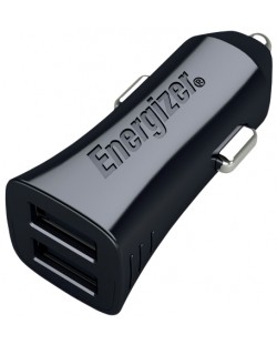 Зарядно за кола Energizer - D17, USB-A, 17W, черно
