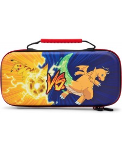 Защитен калъф PowerA - Nintendo Switch/Lite/OLED, Pokemon: Pikachu vs. Dragonite