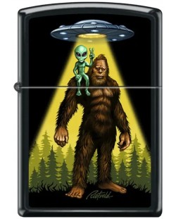 Запалка Zippo Rick Rietveld - Bigfoot and Alien