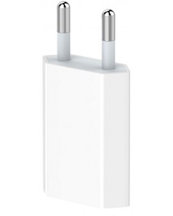 Зарядно устройство Devia - 5220, USB-A, 1А, бяло