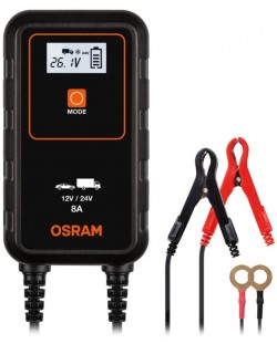 Зарядно за акумулатор Osram - BATTERYcharge, OEBCS908, 12/24V, 4/8A