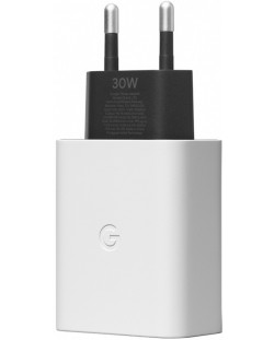 Зарядно устройство Google - Original Wall Charger, USB-C, 30W, бяло
