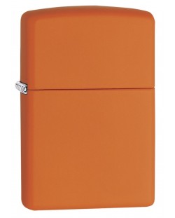 Запалка Zippo - оранжева, матирана