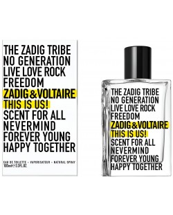 Zadig & Voltaire Тоалетна вода This Is Us!, 100 ml