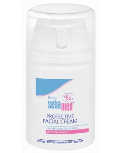 Защитен крем за лице Sebamed Baby, 50 ml