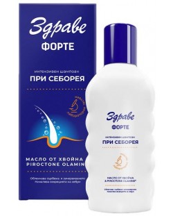 Здраве Форте Интензивен шампоан при себорея, 130 ml