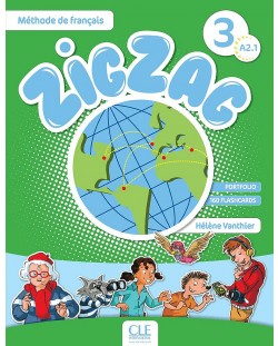 Zig Zag 3: Méthode de français / Учебник по френски език за 2. - 4. клас (ниво A2.1)