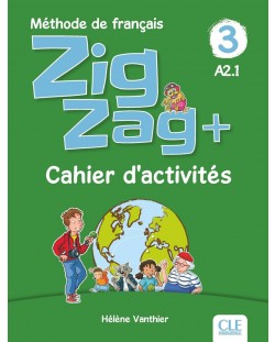 ZigZag 3 +, учебна тетрадка по френски език за 4. клас