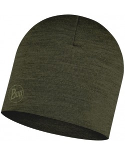Зимна шапка BUFF - Merino lightweight beanie, кафява