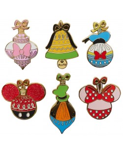 Значка Loungefly Disney: Mickey Mouse - Mickey and Friends Ornaments (асортимент)