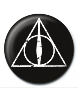Значка Pyramid -  Harry Potter (Deathly Hallows Logo)