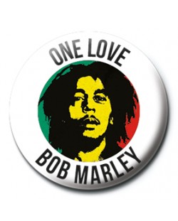 Значка Pyramid Music: Bob Marley - One Love