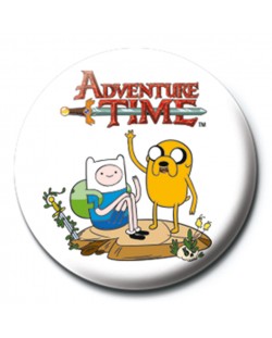 Значка Pyramid -  Adventure TIme - Finn and Jake