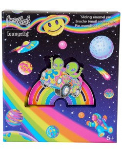 Значка Loungefly Art: Lisa Frank - Zoomer & Zorbit