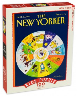 Пъзел New York Puzzle от 100 части - Зодиак Mother Goose