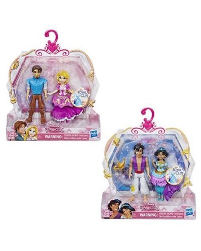 Комплект кукли Hasbro Disney Princess - Принцеса с принц, асортимент - 1