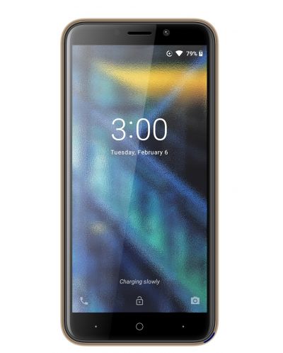 Смарт телефон DOOGEE - X50L, златен