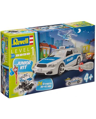Сглобяем модел на полицейски автомобил Revell (00802) - 4