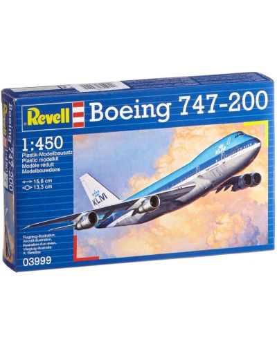 Сглобяем модел на самолет Revell - Boeing 747-200 (03999) - 1