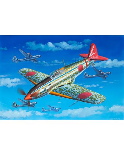 Сглобяем модел на самолет Revell - Ki-61 Hien Tony (03982) - 3