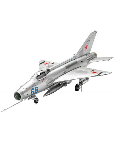 Сглобяем модел на военен самолет Revell - l MiG-21 F.13 Fishbed C (03967)