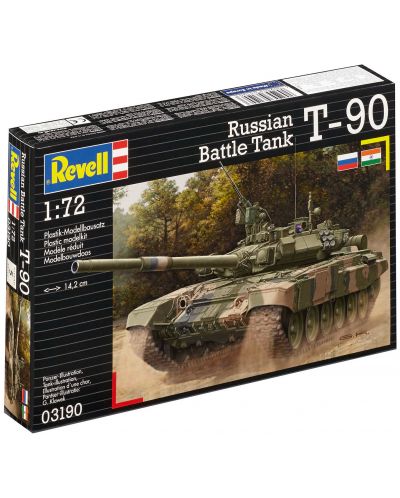 Сглобяем модел на танк Revell - Russian Battle Tank T-90 (03190) - 5