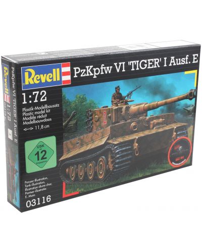 Сглобяем модел на танк Revell - Pzkpfw VI Tiger (03116) - 1