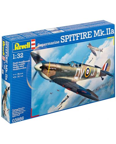 Сглобяем модел на военен самолет Revell - Spitfire Mk.  II (03986) - 3