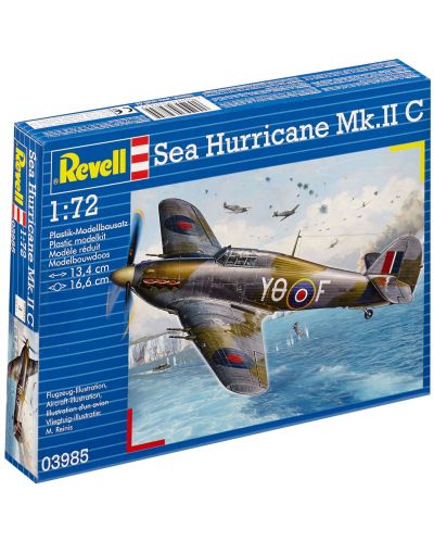 Сглобяем модел на военен самолет Revell - Sea Hurricane Mk.II C (03985) - 1
