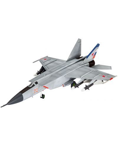 Сглобяем модел на военен самолет Revell - MiG-25 Foxbat (03969)