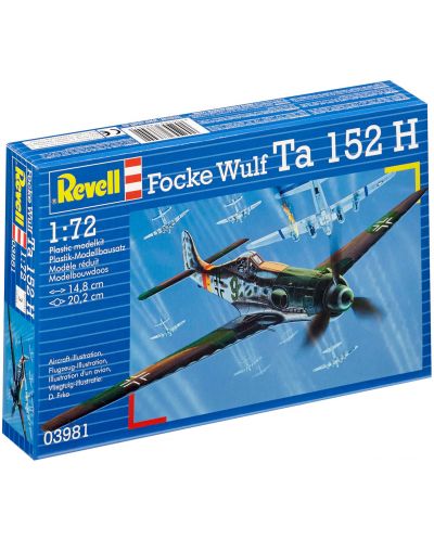 Сглобяем модел на военен самолет Revell -Focke Wulf Ta 152 H (03981) - 3