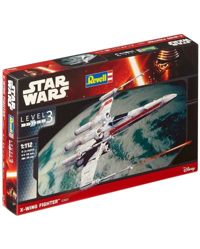 Сглобяем модел на космически кораб Revell Star Wars: Episode VII - X-Wing Fighter (03601) - 2