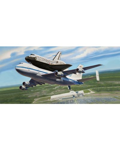 Сглобяем модел на самолет Revell - Boeing 747 SCA & Space Shuttle (04863) - 2