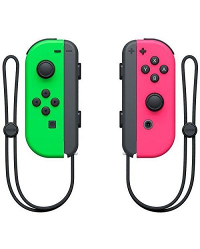 Nintendo Switch Joy-Con (комплект контролери) - зелено/розово - 3