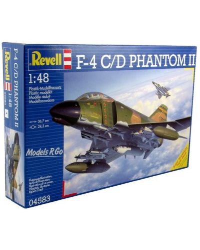 Сглобяем модел на военен самолет Revell - F-4 Phantom II (04583) - 2