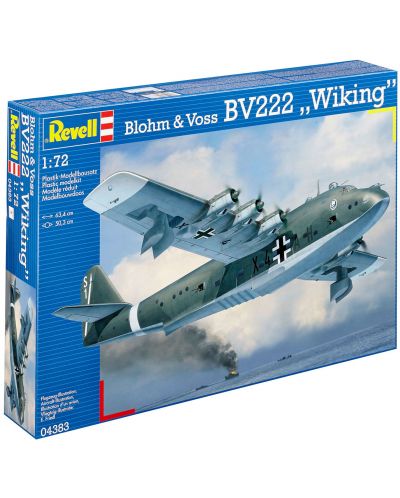 Сглобяем модел на военен самолет Revell - Blohm & Voss BV222 Wiking (04383) - 2
