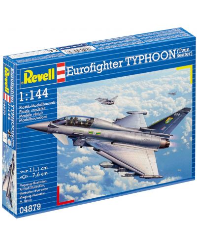 Сглобяем модел на военен кораб Revell - Eurofighter Typhoon Twinseater (04879) - 2
