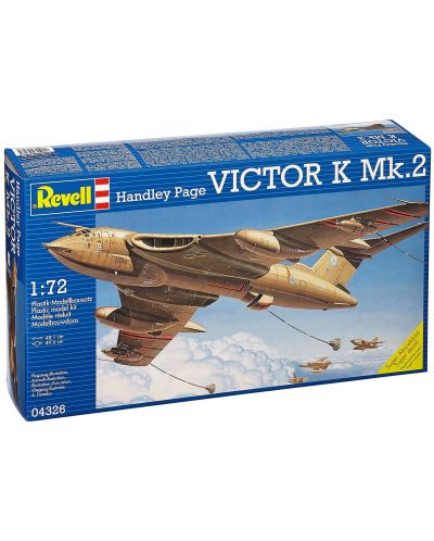 Сглобяем модел на военен самолет Revell - Handley Page Victor K Mk.2 (04326) - 11