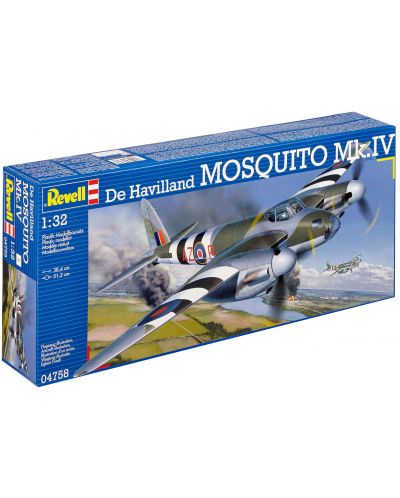 Сглобяем модел на военен самолет Revell - Mosquito Mk. IV (04758) - 3