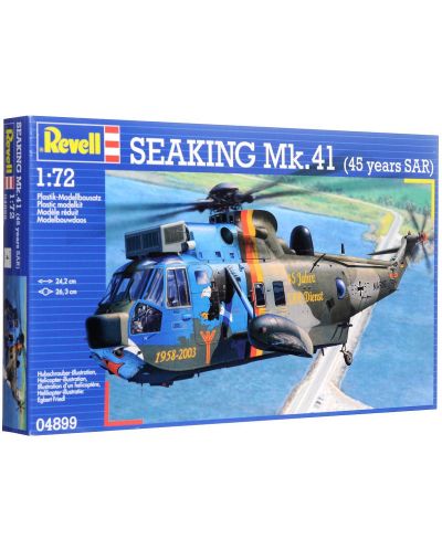 Сглобяем модел на военен хеликоптер Revell Westland - Sea King Mk.41 (45 years SAR) (04899) - 2