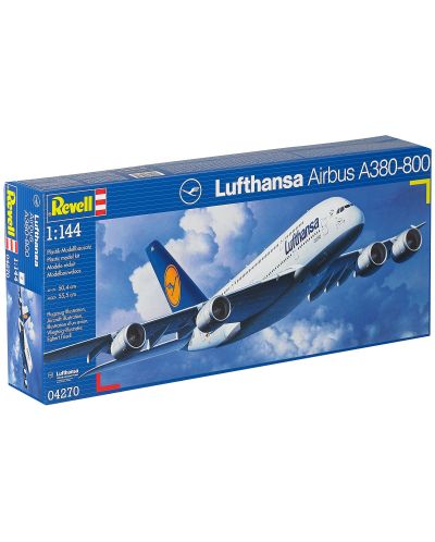 Сглобяем модел на самолет Revell - Airbus A380 Lufthansa (04270) - 3