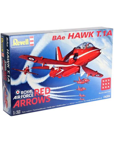 Сглобяем модел на военен самолет Revell - BАЕ Hawk Red Arrows (04284) - 2