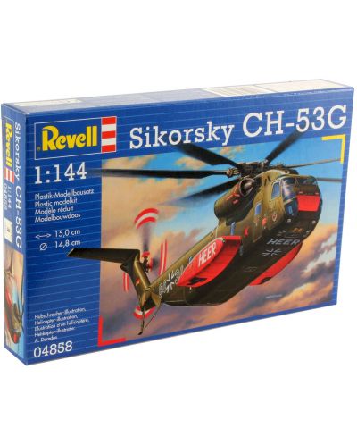 Сглобяем модел на хеликоптер Revell - CH-53 G Heavy Transport Helicopter (04858) - 2