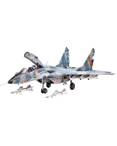 Сглобяем модел на изтребител Revell - MiG-29UB/GT Twin Seater (04751)