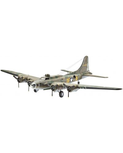 Сглобяем модел на военен самолет Revell - B-17F Memphis Belle (04279) - 1
