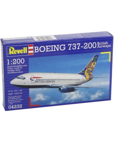 Сглобяем модел на самолет Revell - Boeing 737-200 (04232) - 1