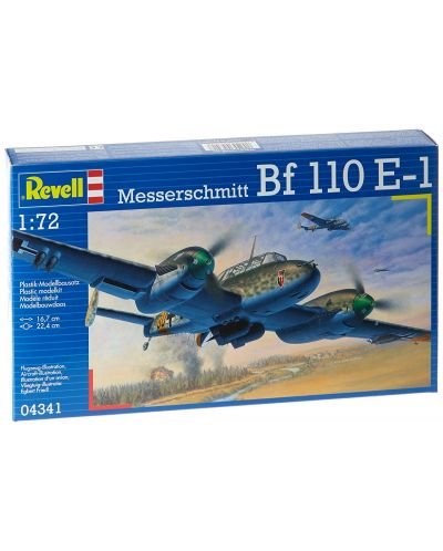 Сглобяем модел на военен самолет Revell - Messerschmitt Bf 110 E-1 (04341) - 2