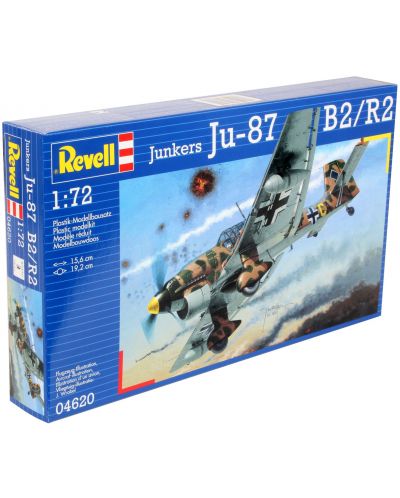 Сглобяем модел на военен самолет Revell Junkers - Ju 87 B-2 / R-2 Stuka (04620) - 2
